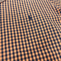 (VINTAGE) 1990'S POLO RALPH LAUREN CLAYTON CHECKERED OPEN COLLAR SHORT SLEEVE BOX SHIRT
