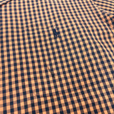 (VINTAGE) 1990'S POLO RALPH LAUREN CLAYTON CHECKERED OPEN COLLAR SHORT SLEEVE BOX SHIRT