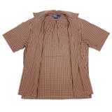 (VINTAGE) 1990'S POLO RALPH LAUREN CLAYTON CHECKERED OPEN COLLAR SHORT SLEEVE BOX SHIRT