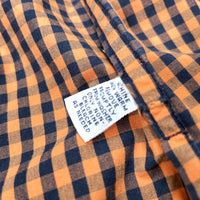 (VINTAGE) 1990'S POLO RALPH LAUREN CLAYTON CHECKERED OPEN COLLAR SHORT SLEEVE BOX SHIRT