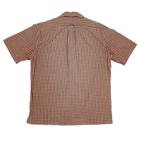 (VINTAGE) 1990'S POLO RALPH LAUREN CLAYTON CHECKERED OPEN COLLAR SHORT SLEEVE BOX SHIRT
