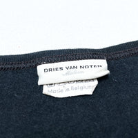 (DESIGNERS) MADE IN BELGIUM DRIES VAN NOTEN V NECK PLAIN T-SHIRT