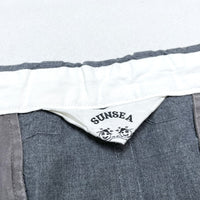 (DESIGNERS) MADE IN JAPAN SUNSEA WRINKLED 5 POCKET TAPERED PANTS