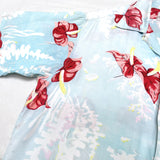 (VINTAGE) 1960'S～ ROYAL HAWAIIAN HIBISCUS PATTERN RAYON HAWAIIAN SHIRT AS IS