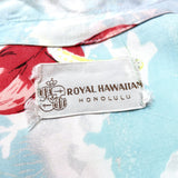 (VINTAGE) 1960'S～ ROYAL HAWAIIAN HIBISCUS PATTERN RAYON HAWAIIAN SHIRT AS IS