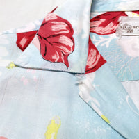 (VINTAGE) 1960'S～ ROYAL HAWAIIAN HIBISCUS PATTERN RAYON HAWAIIAN SHIRT AS IS