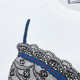 (T-SHIRT) 1990'S～ CORSET OPTICAL ILLUSION PRINT T-SHIRT