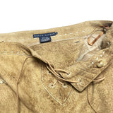(vintage) 1990'S～ POLO RALPH LAUREN SHEEPSKIN FRINGE PANTS