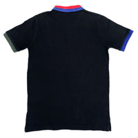 (DESIGNERS) 2000'S MADE IN TURKEY RAF by RAF SIMONS LOGO EMBROIDERED POLO SHIRT