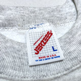 (vintage) DEAD STOCK NEW 1990'S～ MADE IN USA JERZEES HORSE RIDING PRINT SWEAT SHIRT