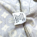 (VINTAGE) 1990'S～ OLD STUSSY NAVY TAG MONOGRAM PATTERN TOTAL PATTERN PRINT 3 POINT FASTENING SHORT SLEEVE SHIRT AS IS
