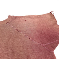 (BORO) 1960'S COTTON PLAIN CUT OFF SWEAT SHIRT