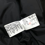 (designers) 2024 UNDER COVER SLEEVE DISTRESSED LEATHER PANELED DOWN JACKET