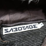 (designers) 1990'S～ SABOTAGE ACRYLIC BOA PULLOVER HOODIE