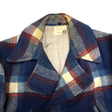 (VINTAGE) 1950'S Aldens PALID PATTERN DOUBLE BREASTED WOOL COAT