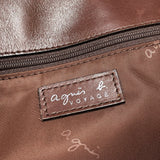 (OTHER) agnes b. VOYAGE LEATHER TOTE BAG
