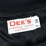 (vintage) 1960'S～ DEE'S ALL MELTON PLAIN VARSITY JACKET