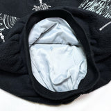 (vintage) 1990'S～ RIP CURL NYLON PANELED HALF ZIP PULLOVER FLEECE JACKET