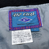 (vintage) 1990'S～ RIP CURL NYLON PANELED HALF ZIP PULLOVER FLEECE JACKET