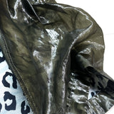 (designers) 2000'S～ EVEX by KRIZIA LEOPARD PATTERN SEE THROUGH TRENCH COAT