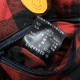 (designers) 2009 HYSTERIC GLAMOUR X KURT COBAIN ALL OVER SMILE EMBROIDERED DESIGN CORDUROY DOWN JACKET