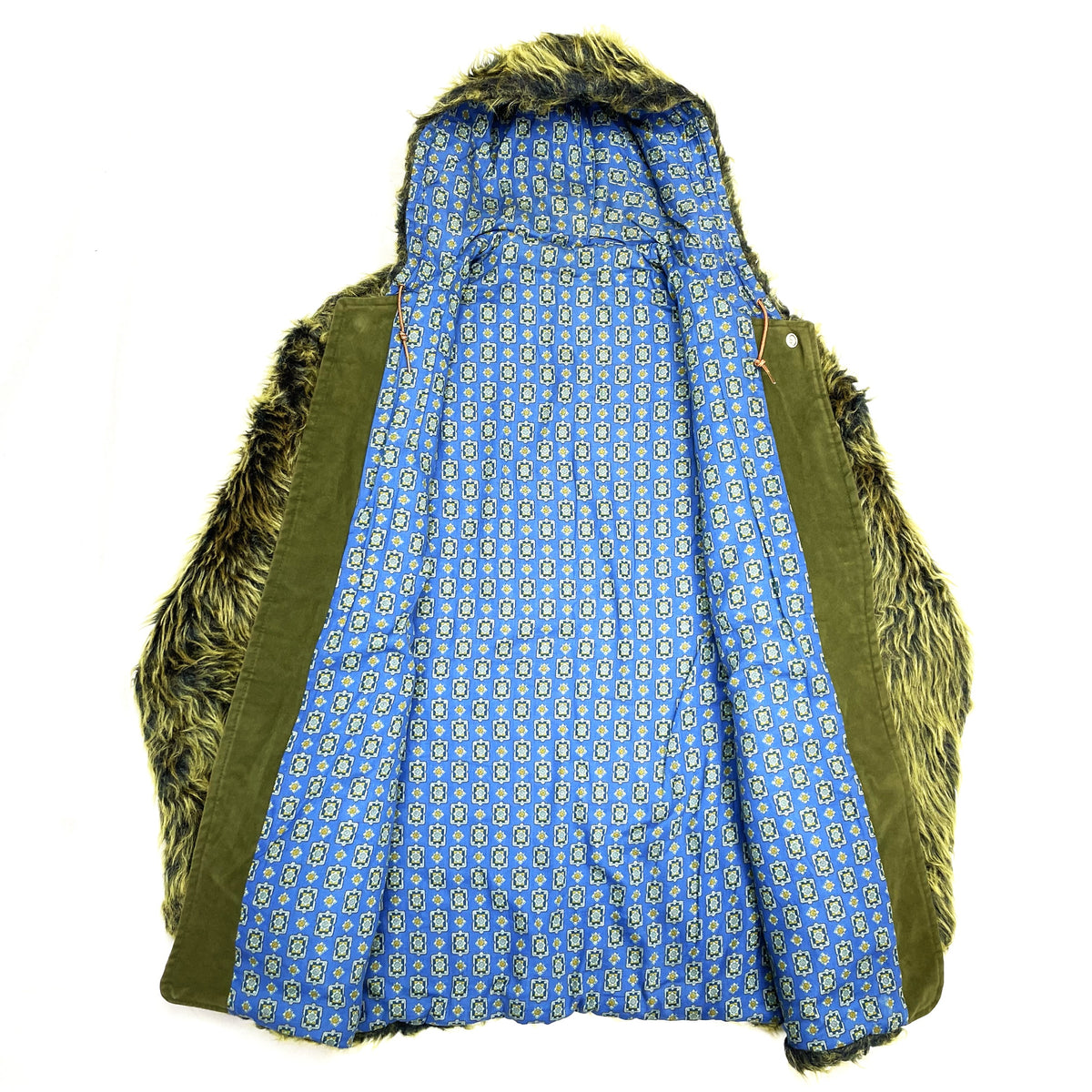 ONLY Damen Onlviki Mantel - Faux Fur Duffle Coat Im Langen Schnitt