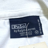 (t-shirt) DEAD STOCK NEW 1990'S～ MADE IN USA POLO RALPH LAUREN POLO TENNIS SP-93 PRINT T-SHIRT