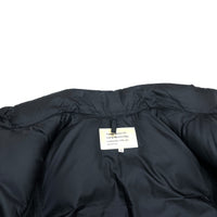 (DESIGNERS) 2007 MOUNTAIN RESEARCH SUEDE PANELED 2WAY DESIGN DOWN JACKET WITH CONCHO BUTTON