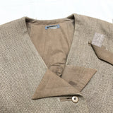 (designers) 1980'S～ ISSEY MIYAKE BRUSH TAG ZIP DEFORMED DESIGN LONG COAT