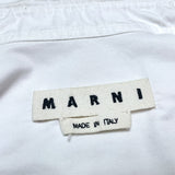 (designers) 2018 MADE IN ITALY MARNI FRONT & BACK PANELED DESIGN SHIRT JACKET