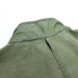 (VINTAGE) 1970 US ARMY M-65 ALMINUM ZIP FISHTAIL PARKA WITH LINER