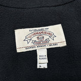 (designers) 1990'S～ MADE IN ROMANIA ARMANI JEANS STAND UP COLLAR PADDED NYLON JACKET