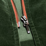 (designers) 1990'S～ MADE IN JAPAN dezert from COMME des GARCONS VELOUR ZIP UP BOX SHIRT