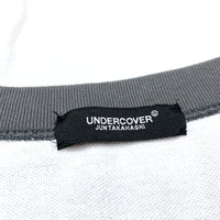 (DESIGNERS) 2000'S～ UNDER COVER STRIPED PATTERN WIDE WIDTH SHORT SLEEVE SWEAT SHIRT