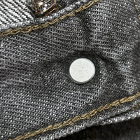 (VINTAGE) 1990'S～ MADE IN USA Levi's 501 YARN DYED BLACK DENIM PANTS