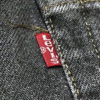 (VINTAGE) 1990'S～ MADE IN USA Levi's 501 YARN DYED BLACK DENIM PANTS