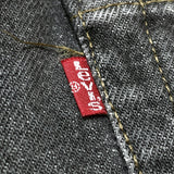 (VINTAGE) 1990'S～ MADE IN USA Levi's 501 YARN DYED BLACK DENIM PANTS