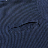 (vintage) 1960'S～ PAUL HOWARD STRIPED PATTERN RAYON 3 POINT FASTENING SHORT SLEEVE SHIRT