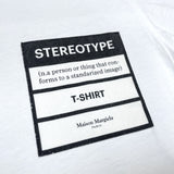 (DESIGNERS) 2020 MADE IN TURKEY MAISON MARGIELA 14 STEREOTYPE PRINTED T-SHIRT