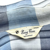 (vintage) 1960'S～ Easy Care SHADOW PLAID BOX SHIRT