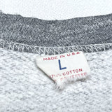 (vintage) 1950'S～ RUSSELL 2 TONE SWEAT SHIRT WITH FRONT V GUSSET