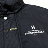 (designers) 1980'S～ HAI SPORTING GEAR THIN PADDED NYLON JACKET WITH DETACHABLE POCKET