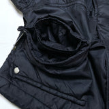 (designers) 1980'S～ HAI SPORTING GEAR THIN PADDED NYLON JACKET WITH DETACHABLE POCKET