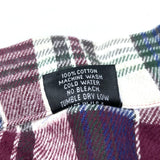 (VINTAGE) 1990'S～ MADE IN USA AIRWALK PLAID PATTERN ZIP UP HEAVY FLANNEL BOX SHIRT