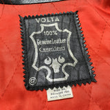 (vintage) 1980'S～ CAMPRI SPORT PATCHWORK DOUBLE BREASTED LEATHER BIKER JACKET