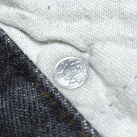 (VINTAGE) 1980'S MADE IN USA Levi's 501 YARN DYED BLACK DENIM PANTS