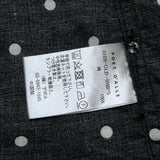 (designers) POST O'ALLS POLKA DOT PATTERN KUNG FU SHIRT CARDIGAN