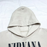 (vintage) 2019 NIRVANA SMILE PRINT PULLOVER HOODIE SWEAT SHIRT