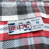 (vintage) 1980'S～ MADE IN PORTUGAL BIG MAC PLAID PATTERN HEAVY FLANNEL SHIRT