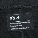 (DESIGNERS) MADE IN JAPAN S'YTE by YOHJI YAMAMOTO SIDE ZIP SPECIFICATION BIG SIZE SHORT SLEEVE HOODIE SWEAT SHIRT